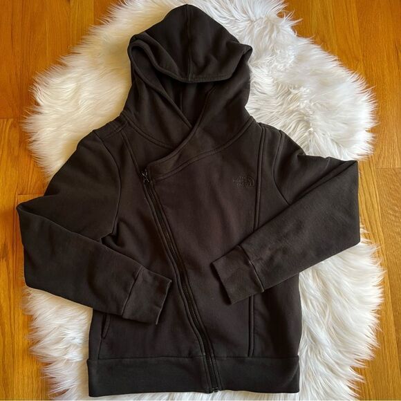 The North Face Jackets & Blazers - Women’s North Face Cross Zip Black Jacket Size M